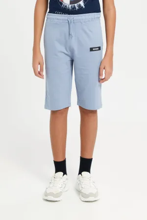 Senior Boys Blue Loungewear Active Shorts