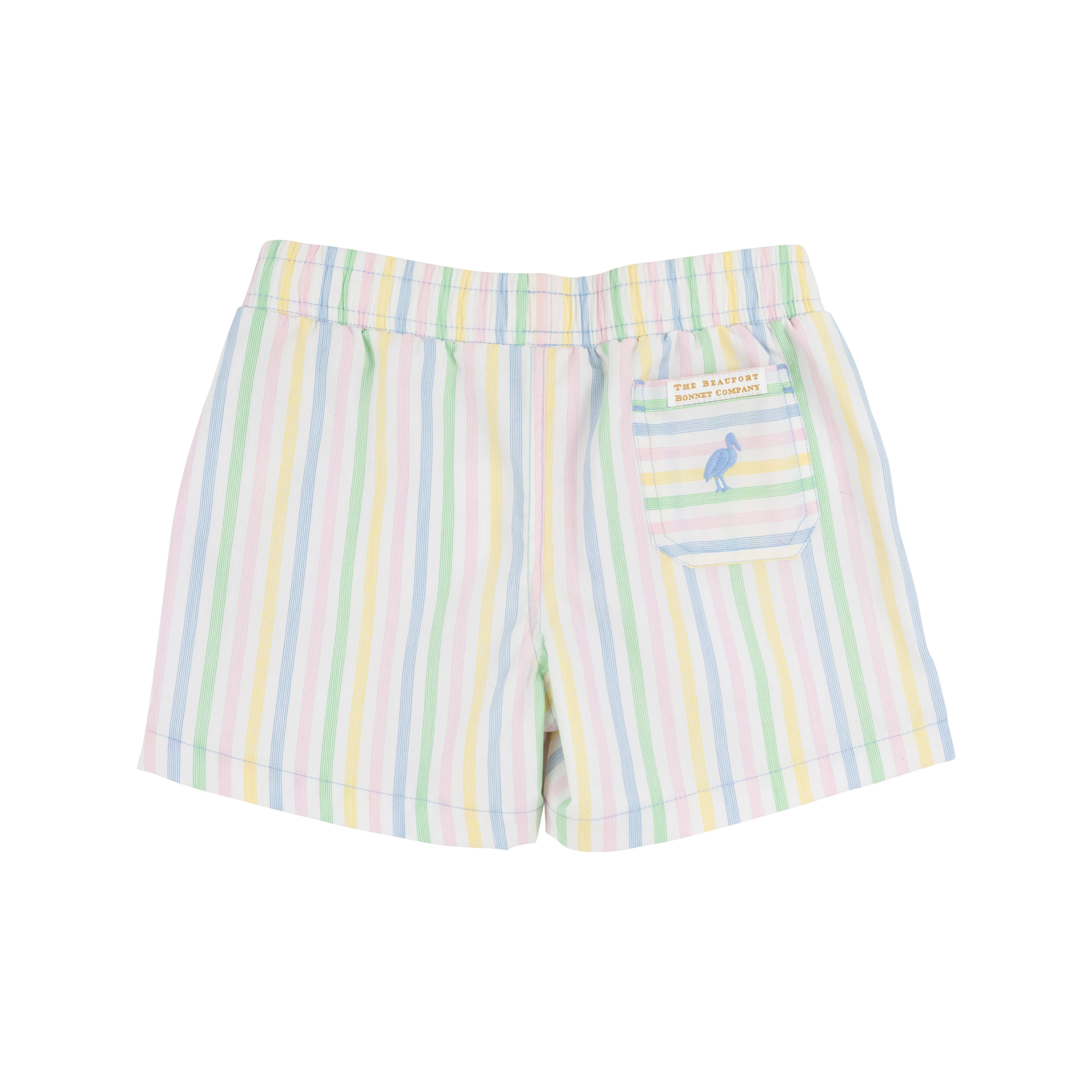 Sheffield Shorts - South Carolina Stripe with Buckhead Blue Stork