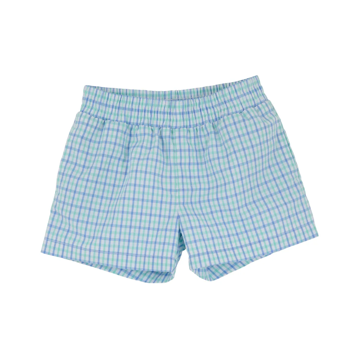 Sheffield Shorts Woven- Sunrise Blvd Blue & Turks Teal Chandler Check/ SBB