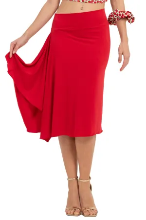 Skirt With Side Draping