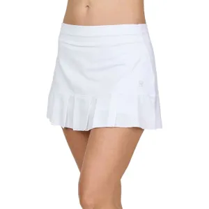 Sofibella White Racquet White 13in Womens Tennis Skirt