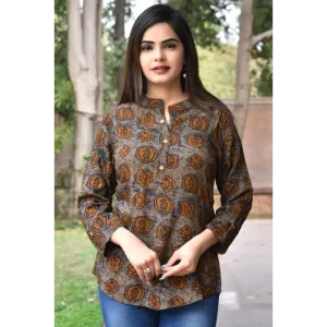 Stylish Printed Rayon Top for Women