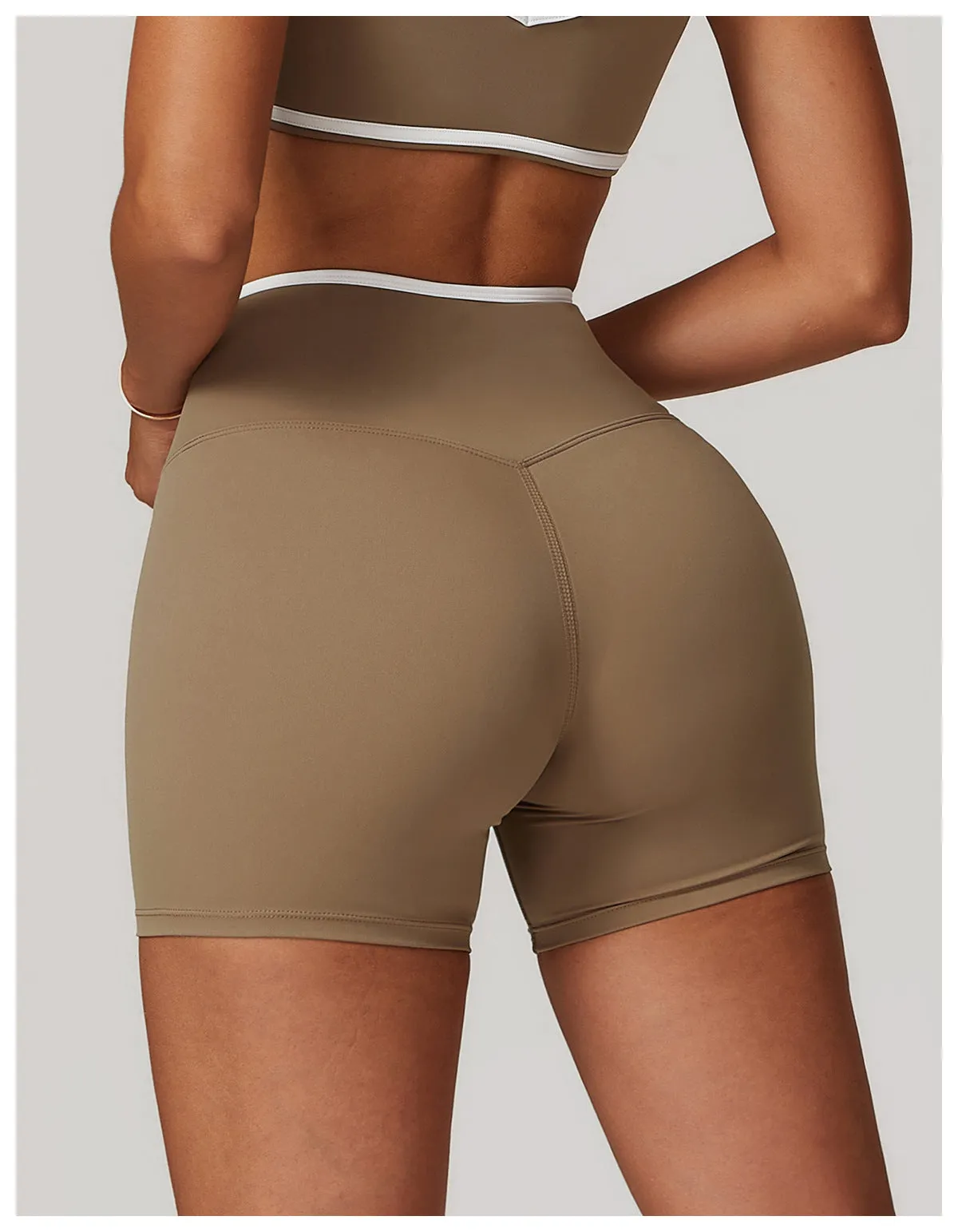 Stylish Serenity Yoga Shorts