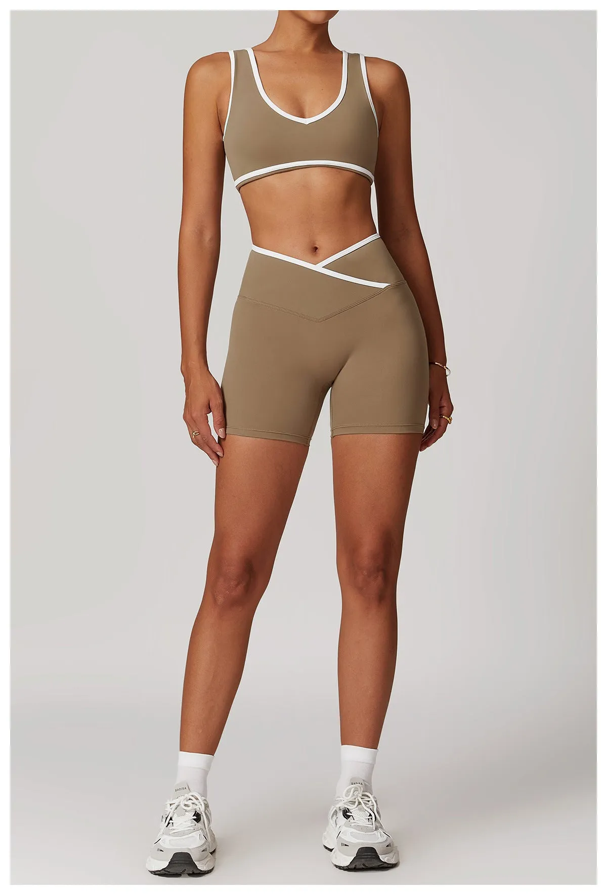 Stylish Serenity Yoga Shorts