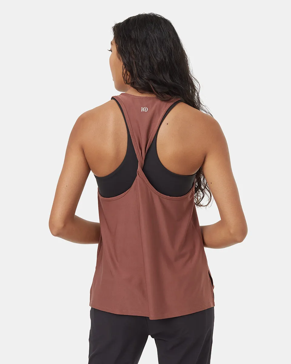 Women's Active Soft Knit Light Twist Tank